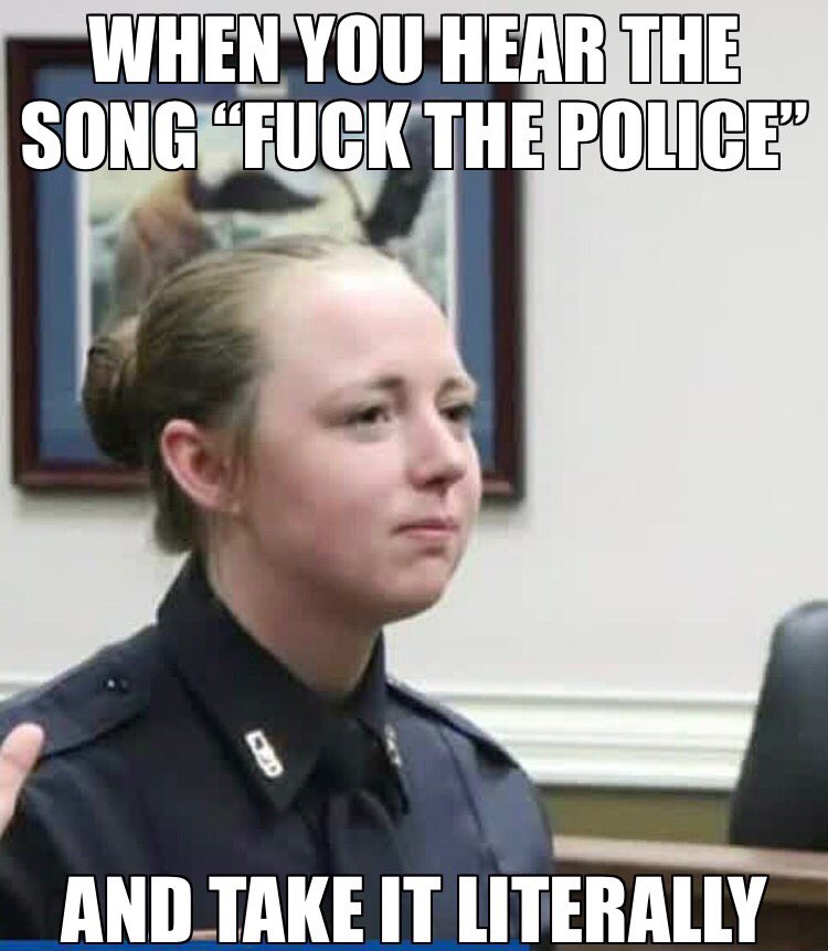  maegan hall of police girl meme