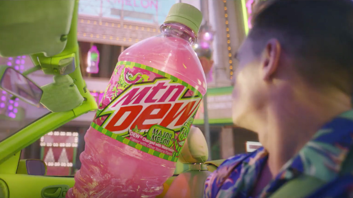 2021 Super Bowl champion is Mountain Dew