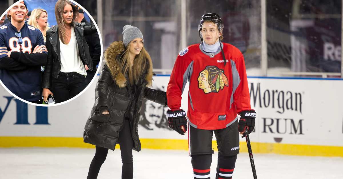 Patrick Kane and Amanda Grahovec